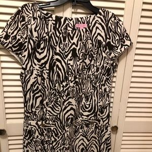 Lilly Pulitzer zebra print size 12 dress